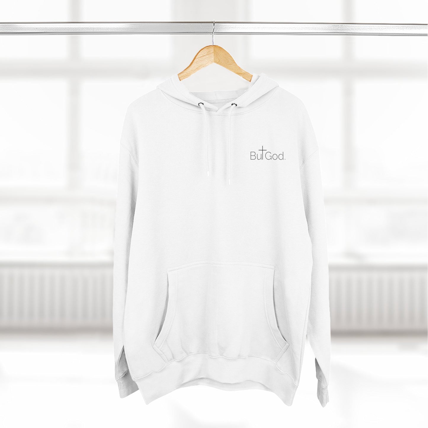 But God. Fishing Edition | Keeps My Faith in Line Unisex Fleece Hoodie