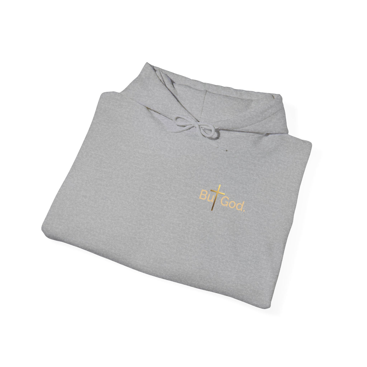 But God. “I Was Broken, But God Healed Me” Faith-Inspired Unisex Hoodie