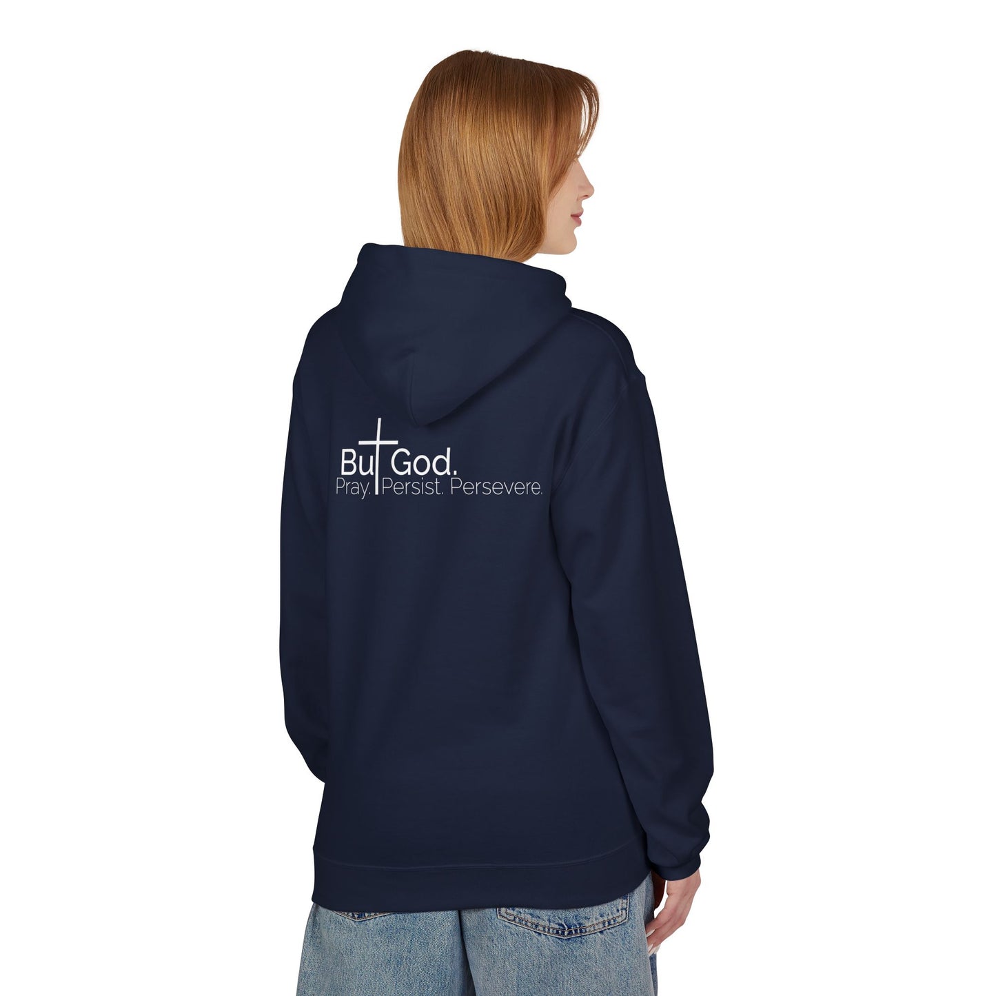 But God. Prayer Edition | Inspirational Unisex Fleece Hoodie