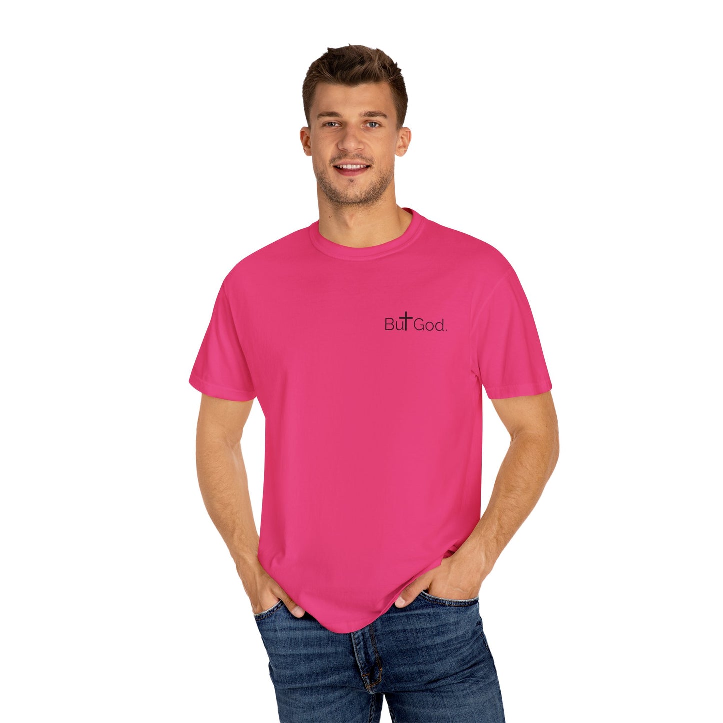 But God. Cross Edition | Unisex Faith-Inspired T-Shirt - Vibrant Color