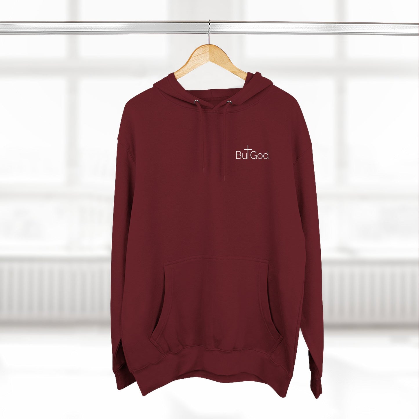 But God. Scuba Diving Edition | Diving Into God’s Word Unisex Fleece Hoodie | Dark Colors