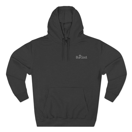 But God. Hiking Edition | Faith Keeps Me Climbing Unisex Fleece Hoodie - Dark Colors